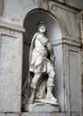 Ajuda Palace, Amor di Patria, Sculpture adorning inner courtyard, Lisbon, Portugal