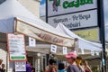 Ajun Cajun Food Tent at the Oak Street Po-Boy Festival in New Orleans