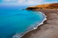 Ajuy beach Fuerteventura at Canary Islands Royalty Free Stock Photo