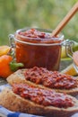 Ajvar - delicious roasted red peppers