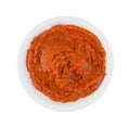 Ajvar or Pindjur Orange Vegetable Spread made from Bell Peppers