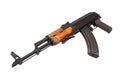 Ak47 airborn version assault rifle Royalty Free Stock Photo