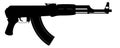 AK47 Kalashnikov Royalty Free Stock Photo