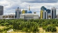 Ak Orda Presidential Palace in Nur-Sultan Astana, Kazakhstan. photo taken 6/19/2020 Royalty Free Stock Photo