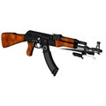 AK47 - Kalashnikov Royalty Free Stock Photo
