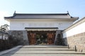 Akagane gate of Odawara castle in Kanagawa