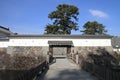 Akagane gate and Sumiyoshi bridge of Odawara castle