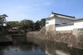 Akagane gate and Sumiyoshi moat of Odawara castle in Kanagawa