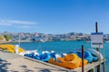 Akaroa which is located at the south island of New Zealand. Royalty Free Stock Photo