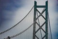 Akashi Strait Bridge Royalty Free Stock Photo