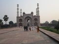 Akbar`s Tomb external entrance sikandra in agra city uttrpardesh india Royalty Free Stock Photo