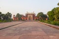 Akbar Tomb in Sikandra, near Agra, Uttar Pradesh state, northern India. Royalty Free Stock Photo