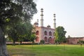Akbar Tomb in Sikandra, near Agra, Uttar Pradesh state, northern India Royalty Free Stock Photo