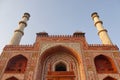 Akbar Tomb in Sikandra, near Agra, Uttar Pradesh state, northern India Royalty Free Stock Photo