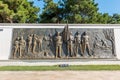 Akbas Martyrs Cemetery and Memorial in Canakkale Royalty Free Stock Photo