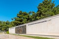 Akbas Martyrs Cemetery and Memorial in Canakkale Royalty Free Stock Photo