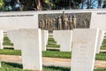 Akbas Martyrs Cemetery and Memorial in Canakkale Royalty Free Stock Photo