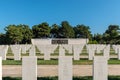 Akbas Martyrs Cemetery and Memorial in Canakkale Royalty Free Stock Photo