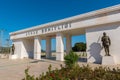 Akbas Martyrs Cemetery and Memorial in Canakkale Royalty Free Stock Photo