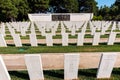 Akbas Martyrs Cemetery and Memorial in Canakkale Royalty Free Stock Photo