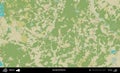 Akciabrski District, Belarus. Topographic Humanitarian Royalty Free Stock Photo