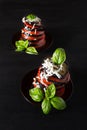 Ãâaked eggplant with tomato Royalty Free Stock Photo