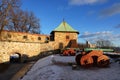 The medieval Akershus Fortress in Oslo, Norway, Europe.