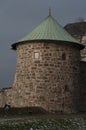 Akershus Fortress, Oslo defend tower Royalty Free Stock Photo