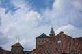 Akershus Fortress in Oslo, Norway that was built during the Middle Ages to protect and provide a royal residence for the city