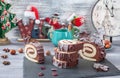 ÃÂ¡akes Christmas Log Royalty Free Stock Photo