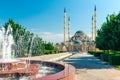 The Akhmad Kadyrov Mosque in Grozny - Chechnya