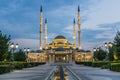 Akhmad Kadyrov Mosque officially known as The Heart of Chechnya in Grozny, Russ