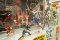 Akihabara Action figure shop Evangelion Royalty Free Stock Photo