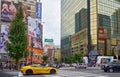 The Akihabara crossroads surrounded by the many anime and electr