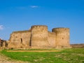 Ruins of the citadel of the Bilhorod-Dnistrovskyi fortress Royalty Free Stock Photo