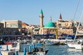 Akko port Royalty Free Stock Photo