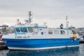 Longlining fishing vessel Ebbi in port of Akranes Royalty Free Stock Photo