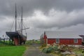 Akranes, Iceland: The Sigurfari -- a ketch built in England in 1885