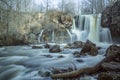 Akron Falls Royalty Free Stock Photo