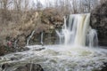 Akron Falls Royalty Free Stock Photo