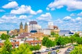 Akron, Ohio, USA Downtown Royalty Free Stock Photo