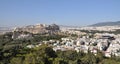 Akropolis in Athens Greece Royalty Free Stock Photo