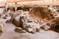 Akrotiri site Royalty Free Stock Photo