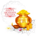 Akshay Tritiya celebration Royalty Free Stock Photo