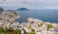 Aksla at the city of Alesund , Norway