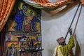 Church of Our Lady Mary of Zion in Aksum, Ethiopia Royalty Free Stock Photo