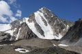 Aktash peak 4 037 m, Pamir-alay Royalty Free Stock Photo