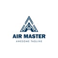Air master symbol design logo concept inspiration