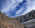 Aktru Glacier in Altay Mountains