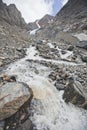 Aktru river, Altai Mountains landscape. Royalty Free Stock Photo